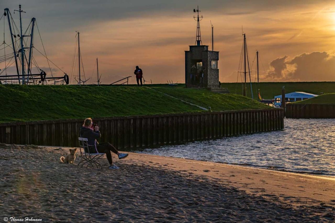 Ferienwohnung Reethuus 6, Fewo Vermittlung Nordsee Dangast Exterior foto